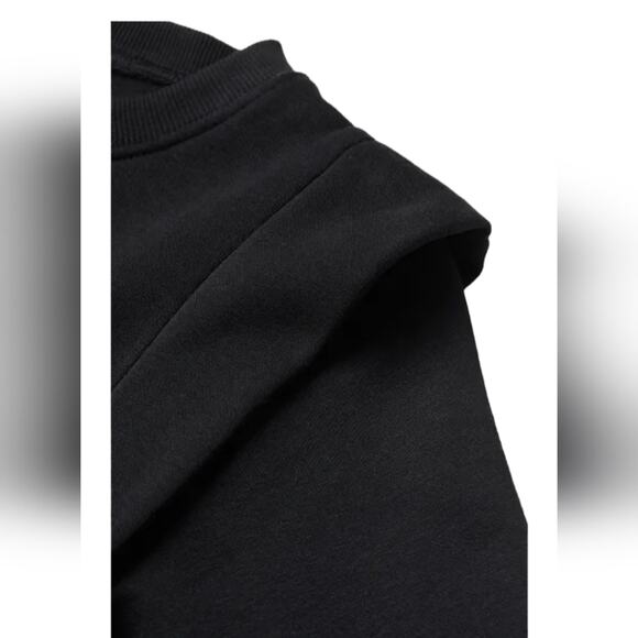 H&M Fitted Sweatshirt Long Sleeve Dress Medium - Picture 3 of 8